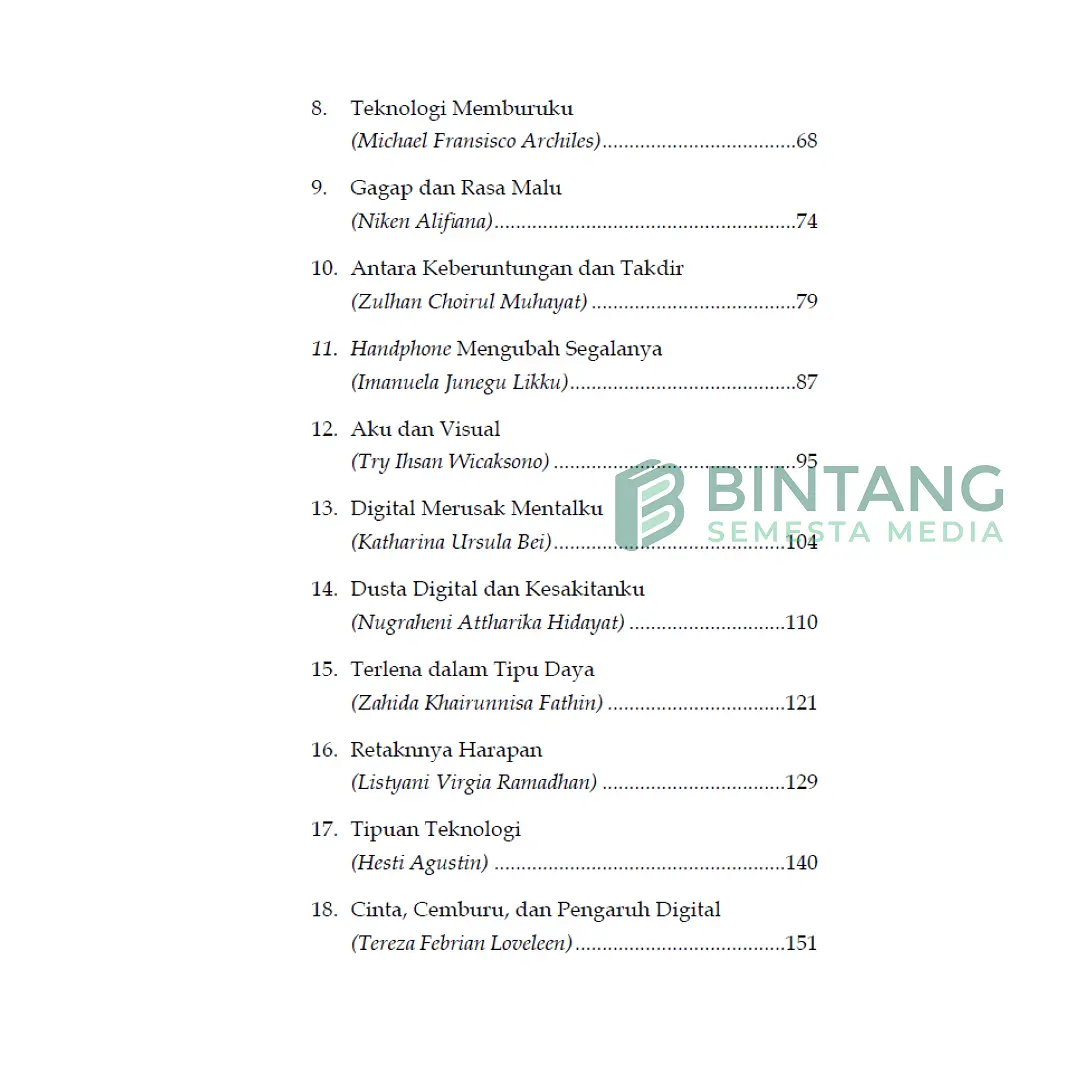 Utopia, Luka, & Kecemasan Jilid 2: Serpihan Kisah tentang Wajah Ironi dan Ambivalensi Ruang Digital - Maria Chandrayani Bai Nai, dkk