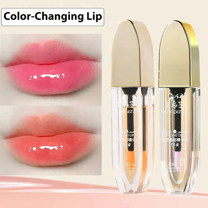 Dầu Tinh Chất Dưỡng Môi, Làm Sáng Đường Viền Môi, Dưỡng Ẩm, Tinh Chất Dưỡng Môi Đường Viền Nhẹ, Huyết Thanh Môi, Dành Cho Phụ Nữ Và Trẻ Em Gái, Chăm Sóc Môi, 2 Màu Có Sẵn 0