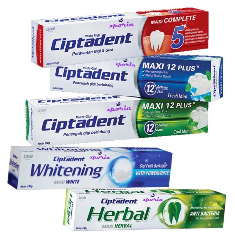 CIPTADENT Pasta Gigi 30gr 75gr 120gr 190gr | Ciptadent Toothpaste Odol by cosme murah 1