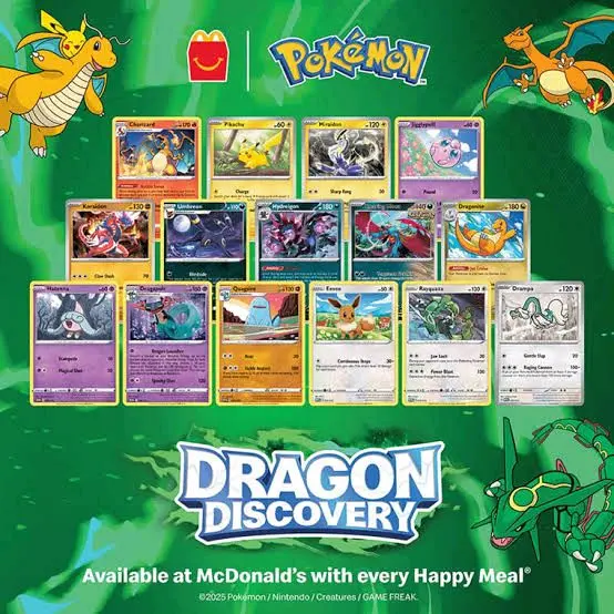 mcdonald's pokemon cards 2017 Pokemon TCG: 2021 McDonald's 25th Anniversary Booster Pack – TBC Games main image 1
