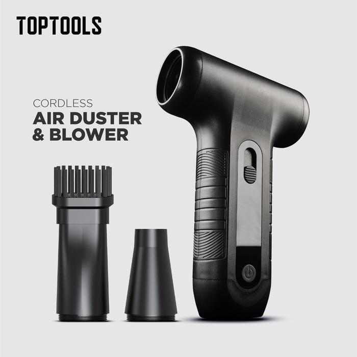 Gambar TOP TOOLS Cordless Air Duster Blower BAD-W06 / TIP TOP Pembersih Debu with LED Screen dari Teknikmart Kota Administrasi Jakarta Barat Tokopedia