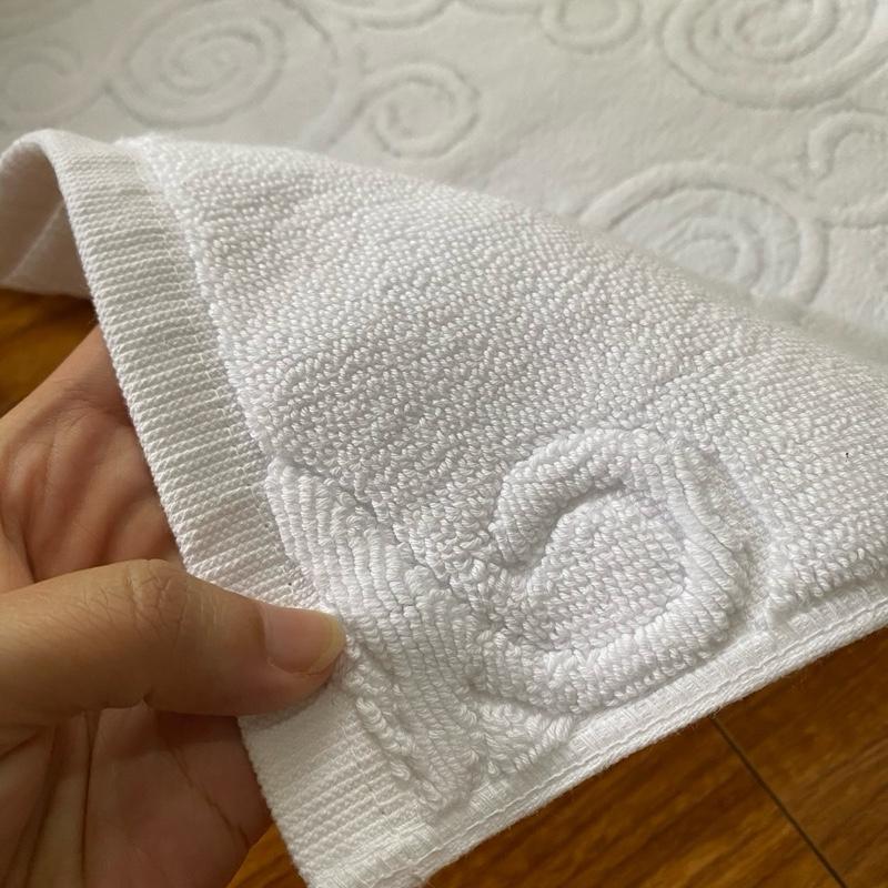 ￼Thảm chùi chân Khách Sạn 100% COTTON Phong Phú - Nhiều Mẫu 6