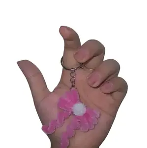 Gantungan kunci pita/ gantungan pipe cleaners