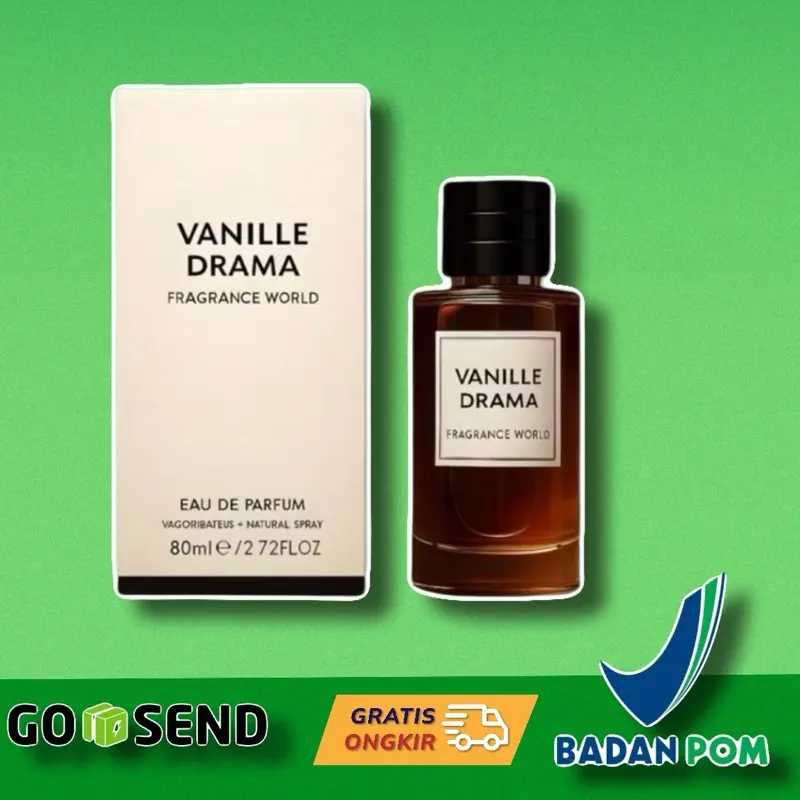 Azahose Parfum Fragrance World Vanille Drama Full Box Segel Default