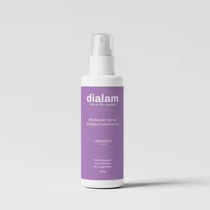 (Varian Lavender 60 ml) Spray Tawas | Tawas Spray Deodorant | Deodorant Tawas Anti Bau Badan | Antiperspirant Spray | Penghilang Bau Badan Alami | Aroma Origibal dan Lavender Ketiak Memutihkan