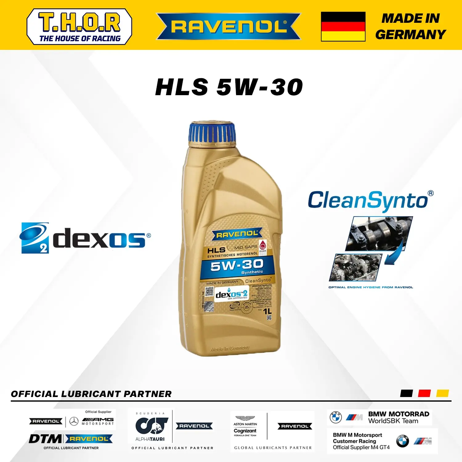 Oli RAVENOL HLS 5W-30 (1 Liter) "MADE IN GERMANY"