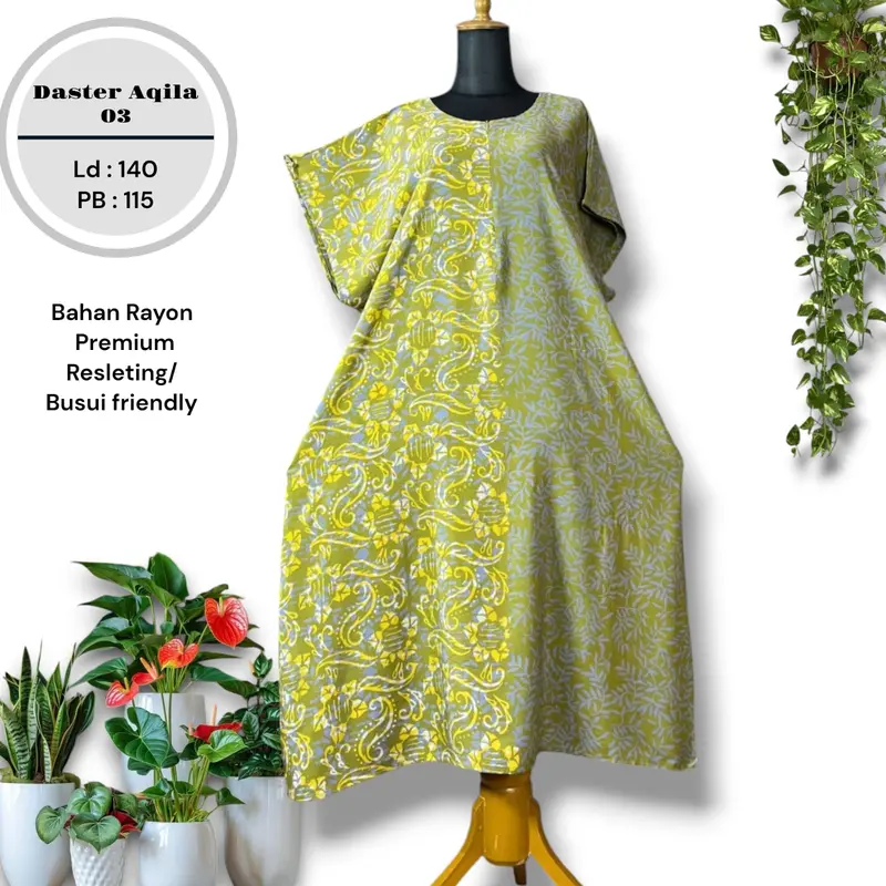 DASTER MIDI AQILA LD140 PB115 BATIK CAP TERBARU MAKSIMAL BB 110 KG WANITA BUSUI & BUMIL FRENDLY ASLI DARI PEKALONGAN MOTIF BUNGA BAHAN RAYON PREMIUM Cantik Pendek Kancing SEO Nyaman Tidur Panjang Kain Standar Katun Dress 0