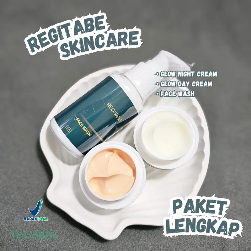 ( Spesial Lauching ) Regitabe Skincare Paket Booster Mencerahkan wajah 2