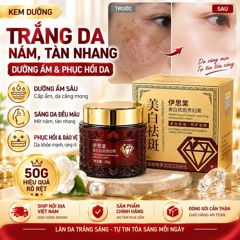 - Dưỡng trắng, mờ nám, chống nhăn, phục hồi, làm săn chắc, trẻ hoá da.