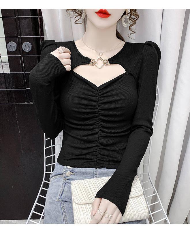 Product Introduction of Áo Cánh Cho Nữ, Phong Cách Quốc Tế, Dáng Ôm, Áo Lót, Thích Hợp Cho Mùa Xuân Và Mùa Thu, Tay Áo Dài, Thiết Kế Sang Trọng, Hở Lưng, Phong Cách Độc Đáo, Thiết Kế Đẹp, Hàng Mới Về Năm 2024 22