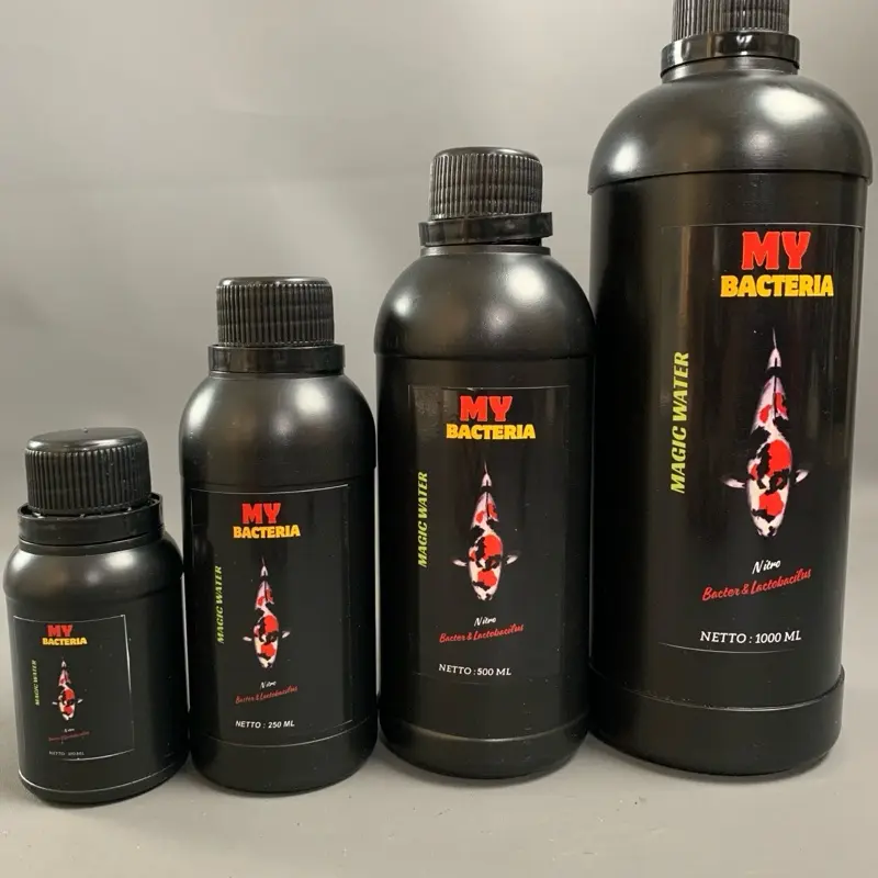 MY BACTERIA Bakteri Starter Cair 1L untuk Aquas dan Kolam Tropis Mengurai Amonia dan Meningkatkan Kualitas Air