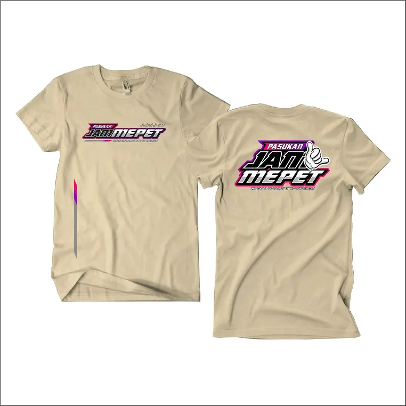 KAOS PASUKAN JAM MEPET FREE STIKER Katun Combed Distro kaos kata jawa 2
