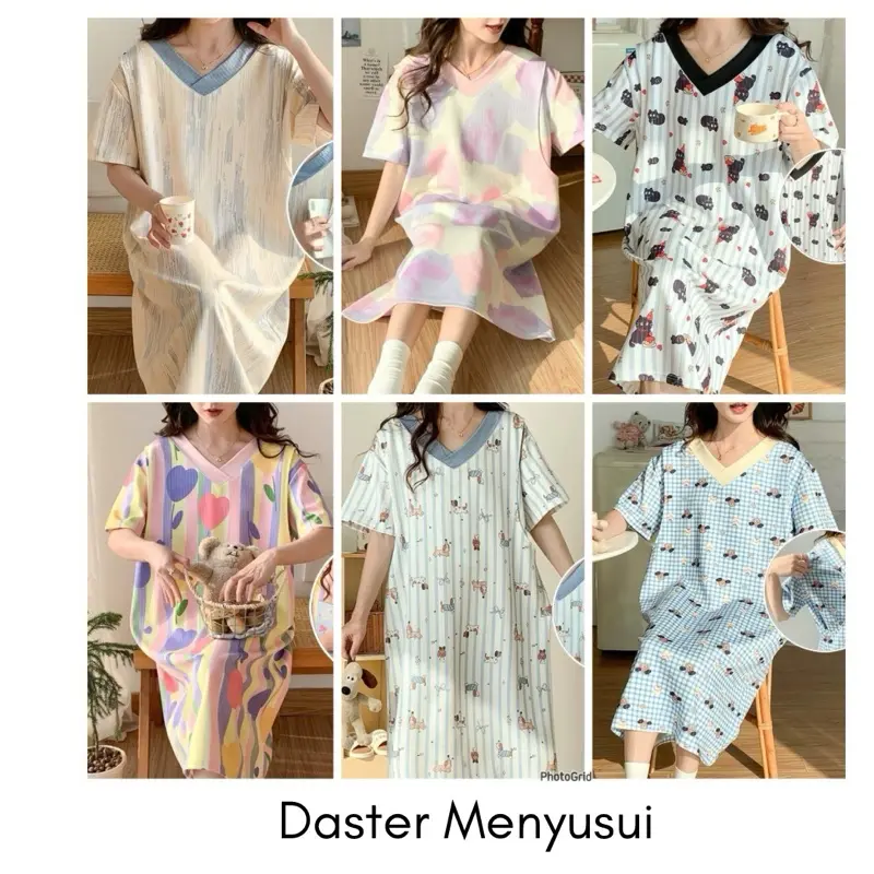 [LG209-Lugio] Daster  Bunda Bumil/Busui  - Pakaian Ibu Menyusui