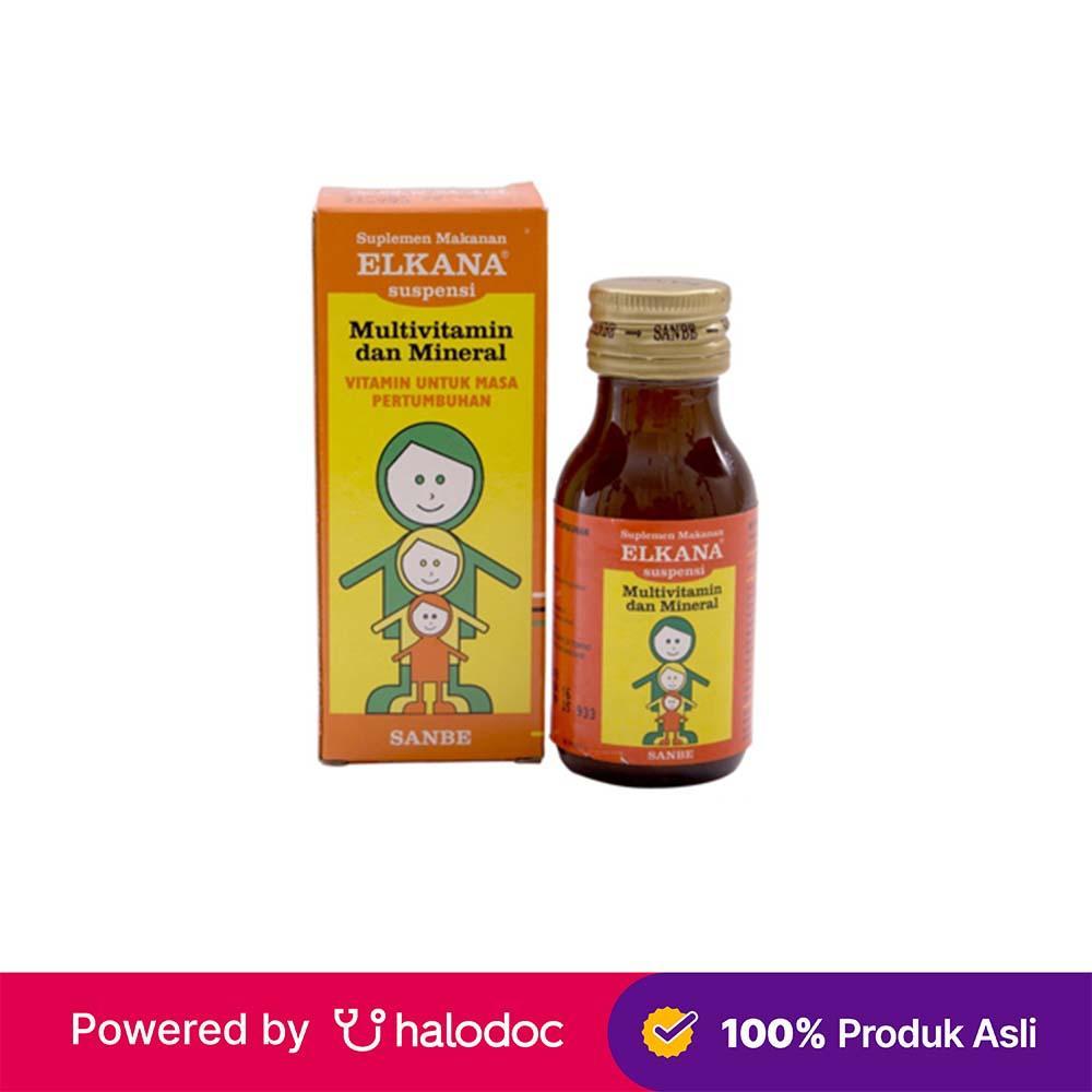 elkana syrup isi 60 ml botol