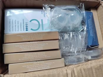 Product Review of [ Beli 6 GRATIS 13 ] Mysticeyes Softlens Mata 14.0mm-14.5mm (NORMAL) Paket kombinasi :6 Pasang Softlens +Air Pencuci Softlens 120ML+ 6Casing Gratis from x**x 0