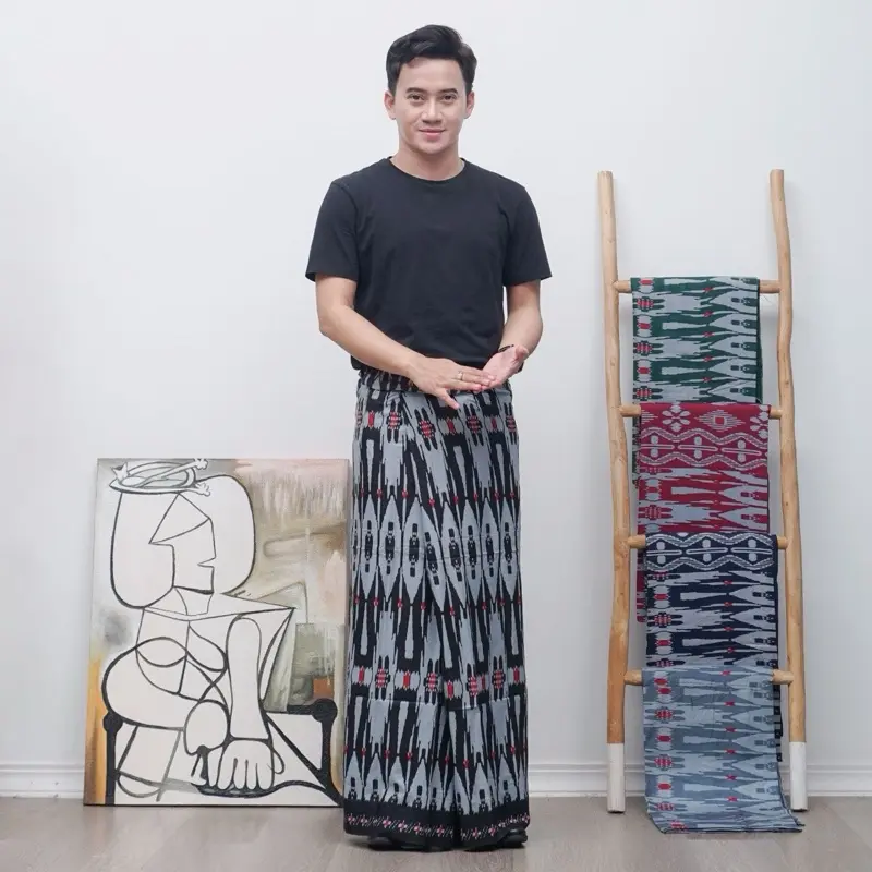 SARUNG GOYOR MOTIF NISKALA PEKALONGAN PRIA DEWASA RAYON PREMIUM Muslim Santri
