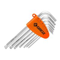 Gambar Kunci L Hex SAE Set 7 Pcs Ball End Groz 36104 - Allen Key Inch Kunci Baut Segi Enam Impor - Metric - mm (2.5, 3, 4, 5, 6, 8, 10) dari iCan Indonesia Kota Denpasar 3 Tokopedia