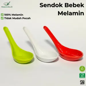 Sendok Bebek Melamin Tebal Tahan Panas Food Grade & SNI Untuk Bakso