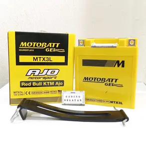 MOTOBATT ORIGINAL AKI Motor RX King FREE Karet Aki MTX3L Ninja R Satria S Yamaha RX King New AKI MOTOBATT ORI FREE PENGIRIMAN INSTANT Accessories Motorcycle