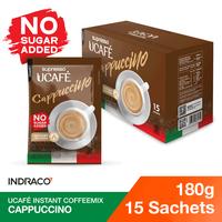 Gambar UCAFE Instant Coffeemix Cappuccino No Sugar Added (15 sachets x 12g) dari INDRACO Store Kab. Gresik 1 Tokopedia
