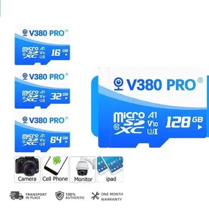kamera embun Kartu Memori Khusus Pemantauan V380 PRO | Kartu Micro SD 16/32/64/128GB (Perekaman Video Berulang Berkualitas Tinggi)