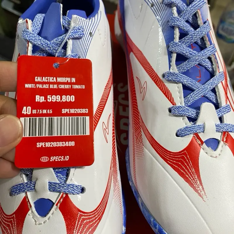 SPECS GALACTICA MORPH IN-WHITE/PALACE BLUE/CHERRY TOMATO 7