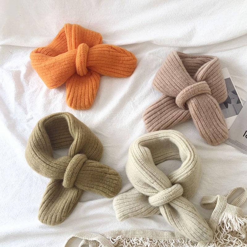 Product Introduction of Soft Knitted Kids Scarf Winter Warm Infant Toddler Neck Warm Girl Boy Scarves 2