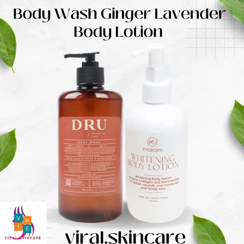 Moicare Body Wash Ginger Lavender Body Lotion Brightening Body Serum Bpom 0