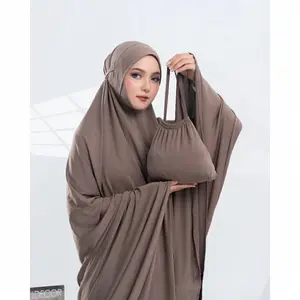Mukena Khadijah Jumbo Penutup Dagu Plus Tas Cantik Dan Menawan