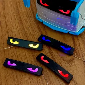 Miniatur LED Rotator Mata Bus dan Mobil Miniatur basuri Gyfin Toys