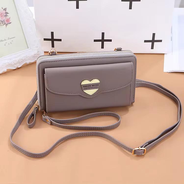 Dompet Wanita Import Ekslusif Dompet Panjang Kekinian Dompet Wanita Aestethic - Helwa ID 0