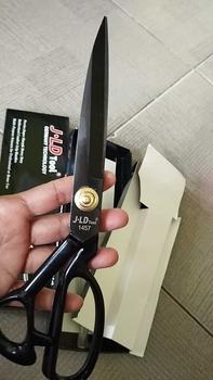 Product Review of J.LD TOOL Gunting Bahan Kain Butterfly Baja Hitam 8-11'' Gunting Potong Bahan Kain super tajam from A**S 2