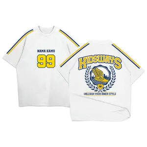 [Free Nama] Kaos Anak Motif Baseball Angka untuk usia 1-12 Tahun Laki-laki dan perempuan