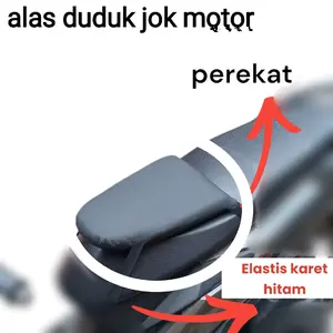 alas jok motor/penghalang penumpang empuk full busa synthetis  Jok Motorcycle