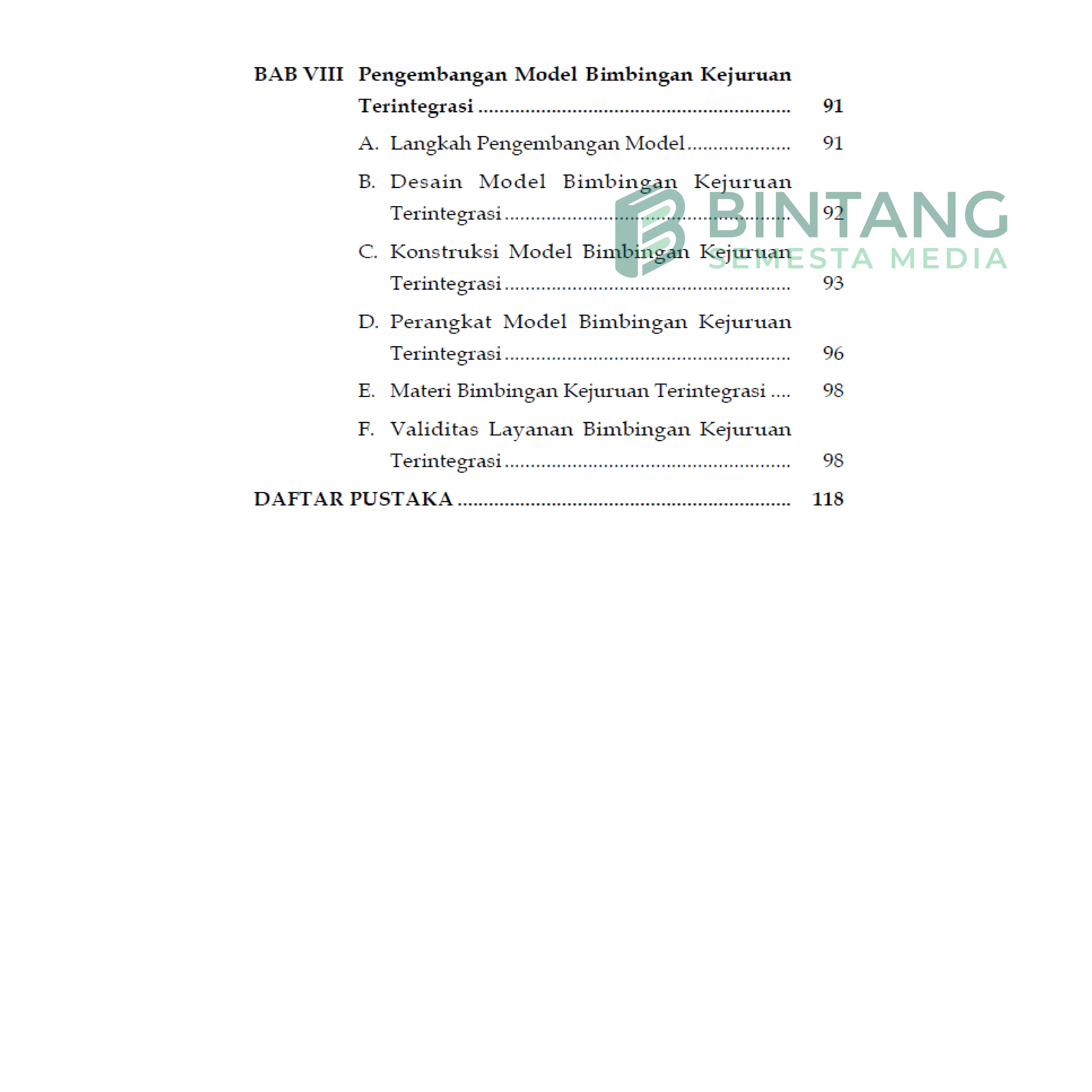 Bimbingan Kejuruan Terintegrasi: Sebuah Alternatif Menyongsong Kesiapan dalam Berkarier - Dr. Drs. Mutaqin, M.Pd., M.T., dkk.