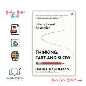 Buku Thinking Fast and Slow by Daniel Kahneman (Bahasa Indonesia)