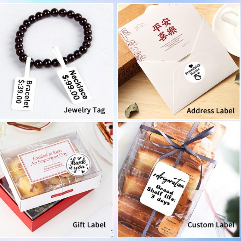 Product Introduction of Marklife P50 Thermal Cabel Roll Paper Label Insert Roll Paper Stickers Multifunction Bluetooth Ink-free Label Maker Useful Cable Paper 9
