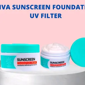 Viva Sunscreen Foundation Sunscreen Cream dengan Filter UV untuk Perlindungan Sinar UV Optimal