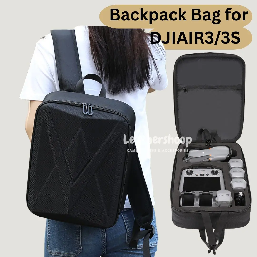 Tas Backpack Hard Case for DJIAir 3 / Air 3S – Tas Drone Anti Benturan & Waterproof Travel Bag