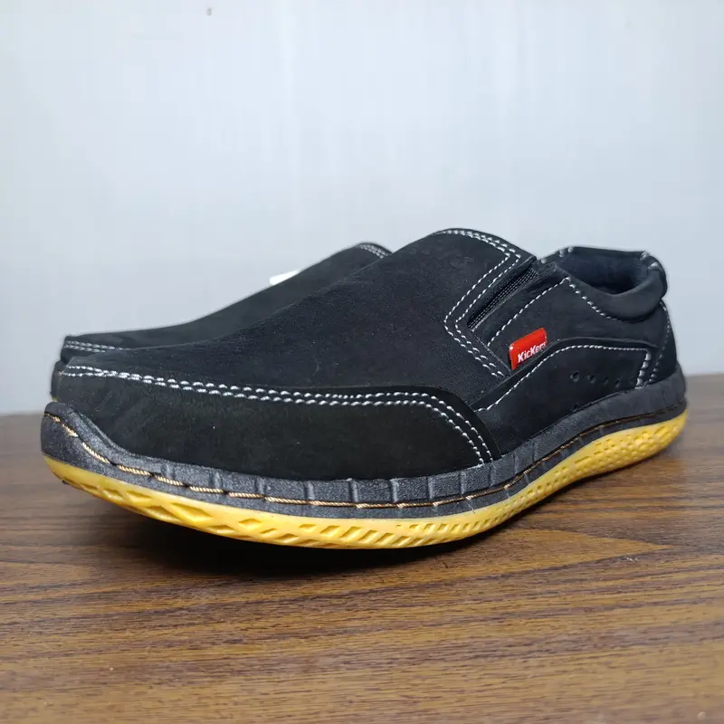 Sepatu Santai Casual Kasual Pria Bahan Kulit Asli Elegan Keren Murah 7