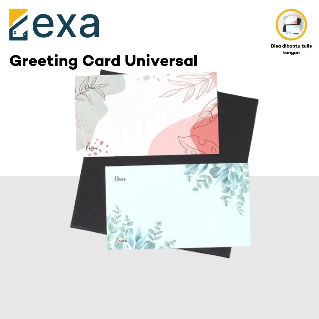 Kartu Ucapan / Greeting Card Polos Universal
