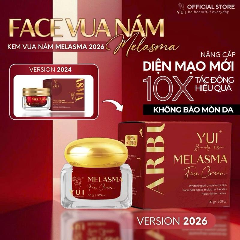 MỚI 2026 Kem Face VUA NÁM 10X - Melasma Face Cream - YUI BEAUTY & SPA - Skincare