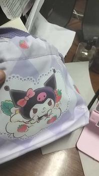 Product Review of MINISO Sanrio Tas Makan Siang Lunch Bag Sanrio Characters Drawstring Bento Bag Kapasitas Besar Tahan Air Karakter from M**a 0