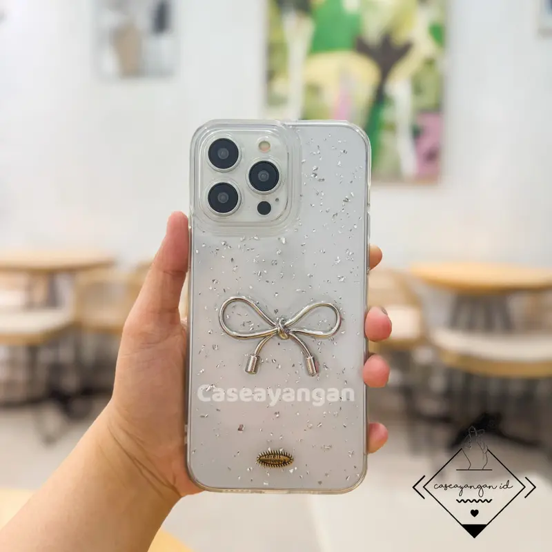 3D Knot Case FOR IP ( 7 - 16 ) 7 8 PLUS SE 2020 2022 X XS XR 11 12 13 14 15 16 PRO MAX Casing Cute Lucu Protector 2