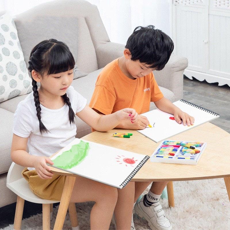 Drawing Book / Buku Gambar Ring A4 Karakter Buku Gambar Anak Sketchbook A4 Drawing Book Astronot Jilid Spiral Kertas Tebal 30 Lembar 7