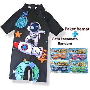 baju renang anak laki laki +kacamata terbaru termurah baju renang anak anak usia 1 sampai 12tahun Sport