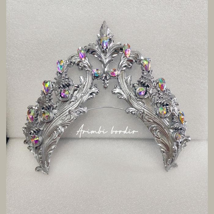 Gambar Siger Mahkota/Aksesoris Tari/Siger Tari/Karnaval/Kode A3 - Gold dari accesoristariarimbi Kab. Tasikmalaya 4 Tokopedia