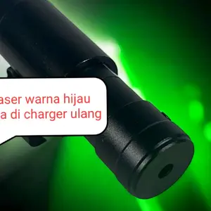 Laser Warna Hijau TT Bisa Di Charger Ulang Sudah Lengkap Isinya Ukuran Standar Outdoor Teropong