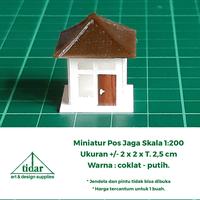 Gambar MH - Miniatur Maket Pos Jaga Skala 1:200 - Pos Kamling / Security #2 dari Tidar Art & Design Supplies Kota Bandung 2 Tokopedia