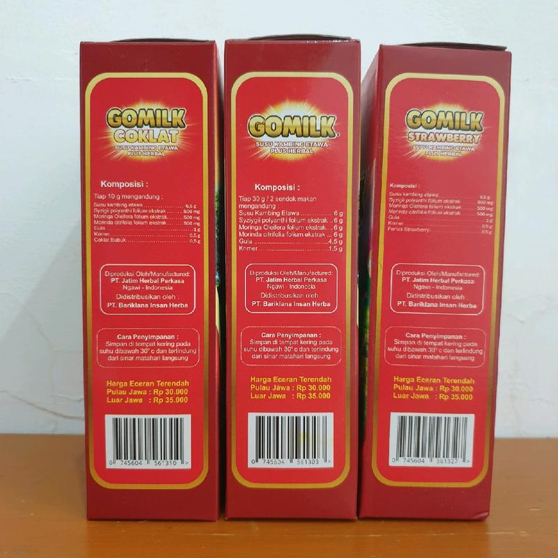 Gomilk Susu Kambing Etawa Bubuk 200gram- Distributor Resmi Surabaya - Original Bergaransi Dairy 3